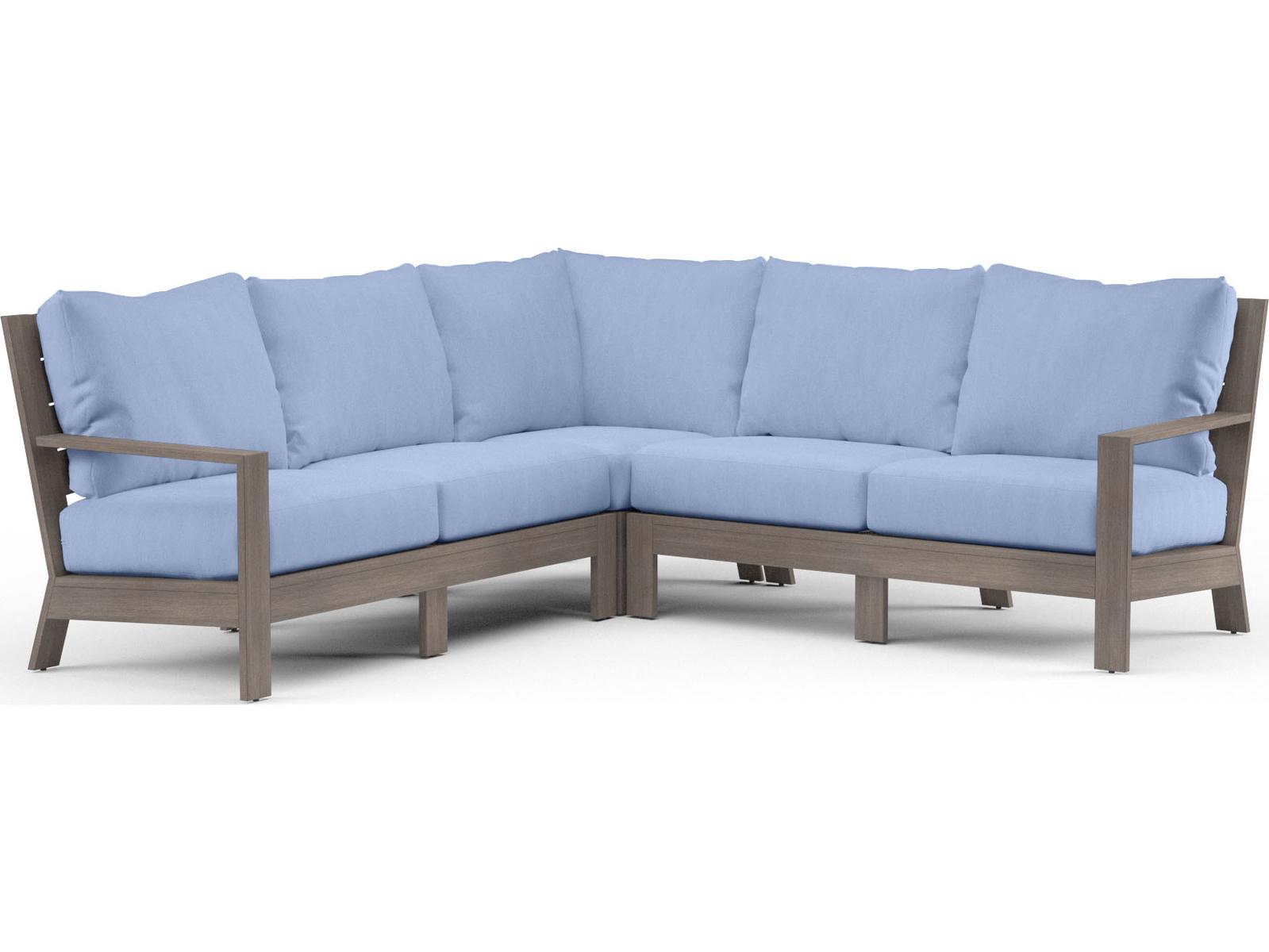 Sunset West Laguna Aluminum Sectional