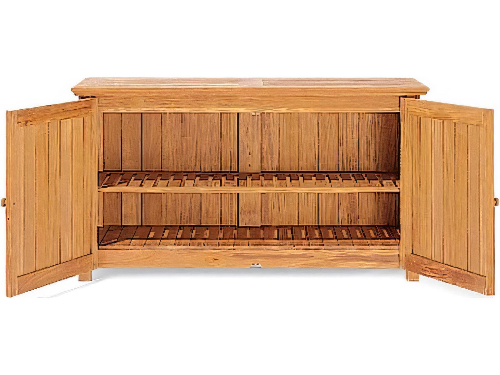 Teak Smith Chest Storage Cabinet