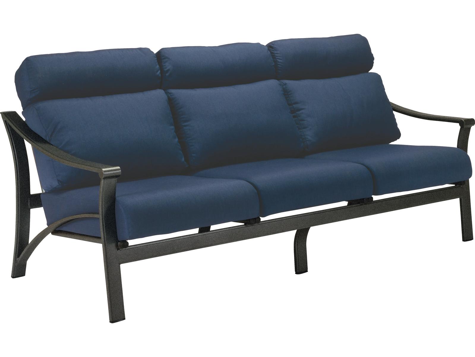 Tropitone Corsica Cushion Aluminum Outdoor Sofa