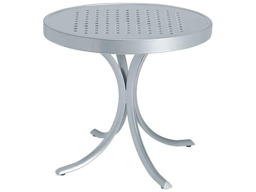 Tropitone Boulevard Aluminum Round Tea Table
