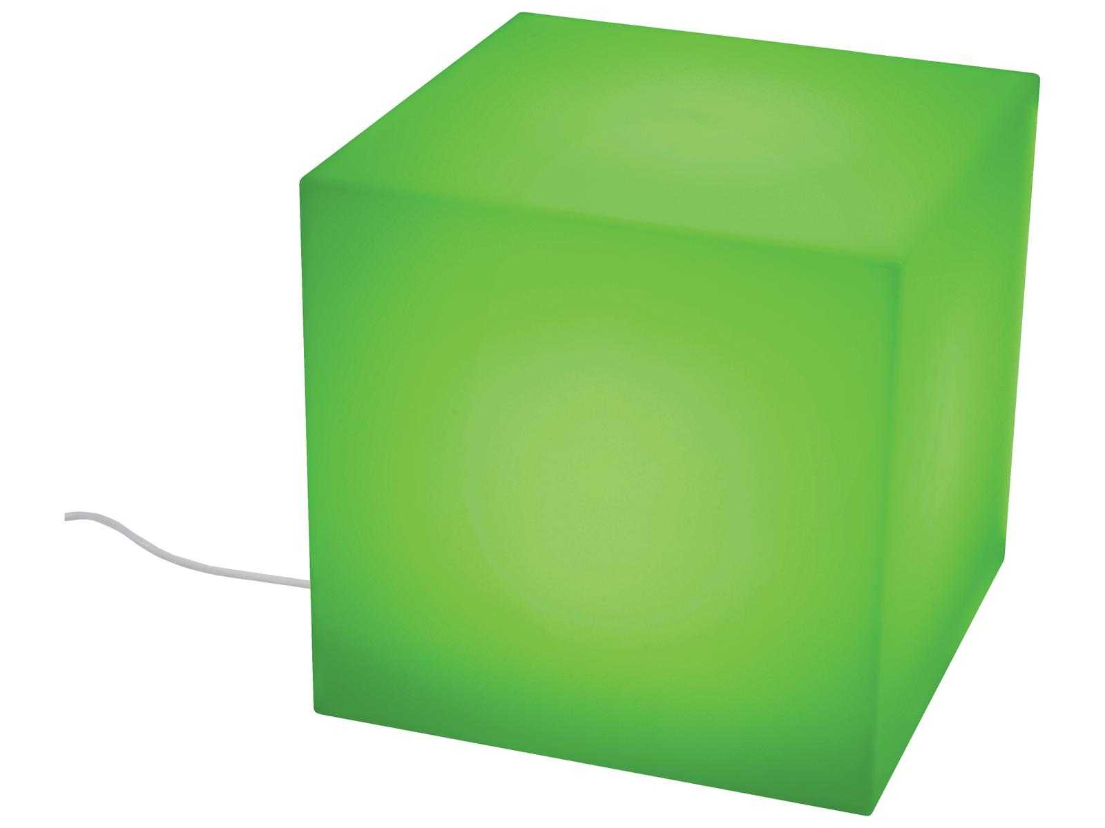 Tropitone Curve Resin Square Tea Table/Stool with Light