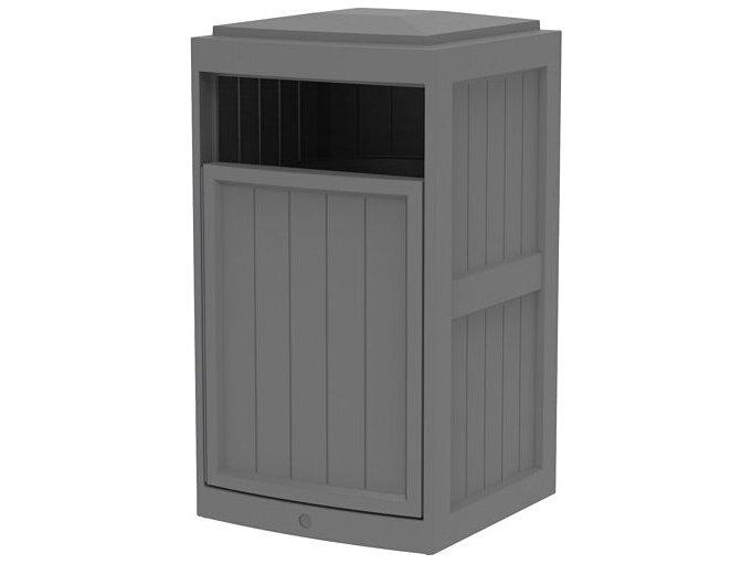 Tropitone Radius Marine Grade Polymer Waste Receptacle
