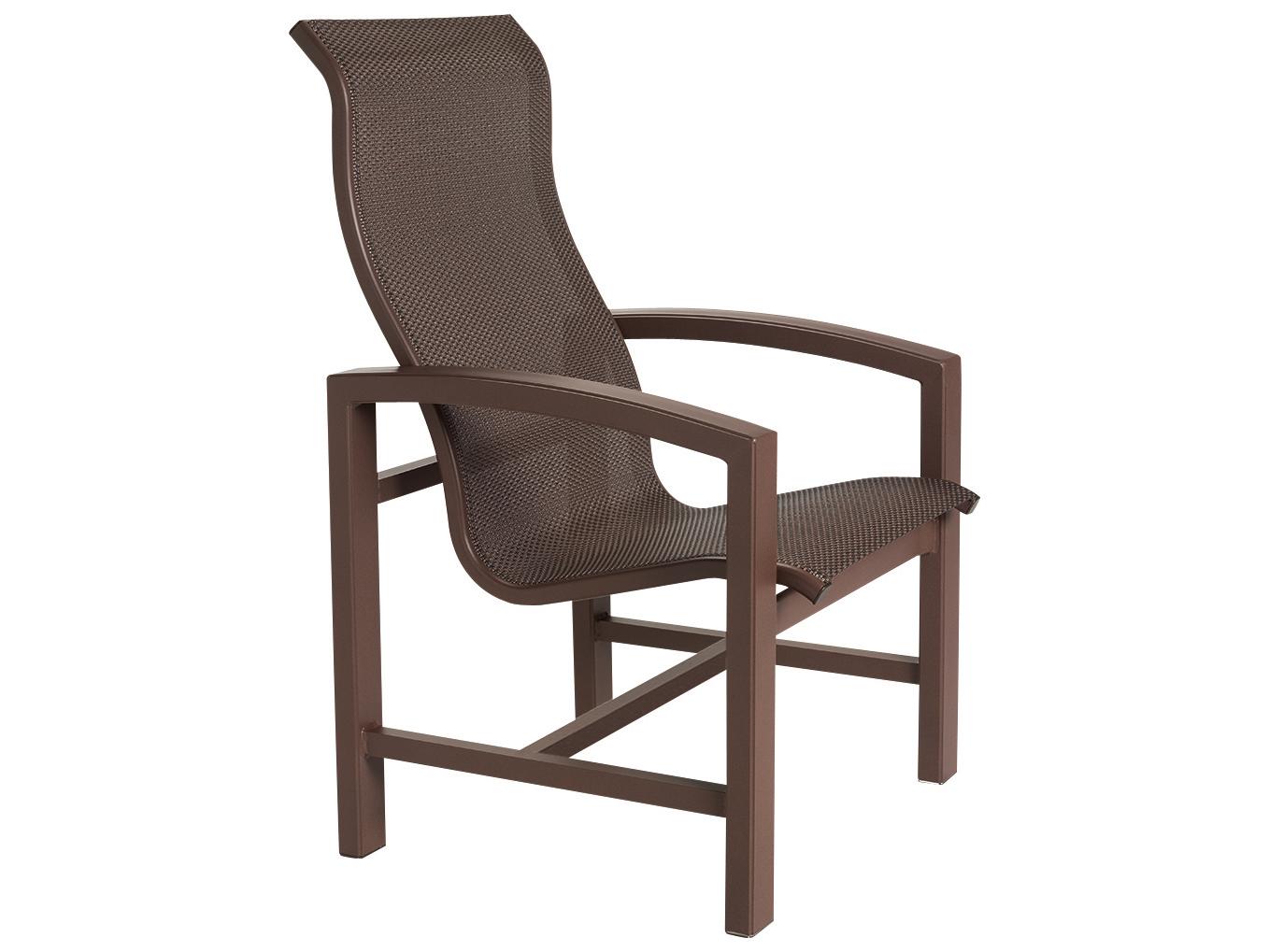 Tropitone Lakeside Sling Aluminum Outdoor Dining Chair