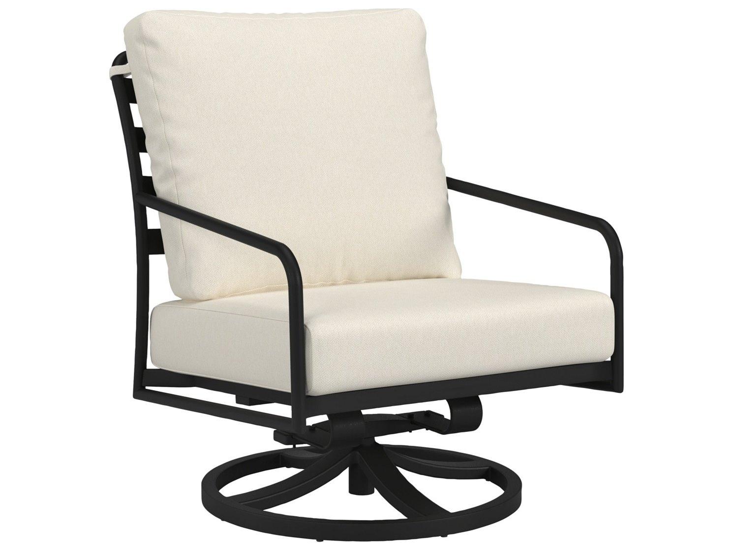 Tropitone Kahana Slat Back Cushion Swivel Action Lounger