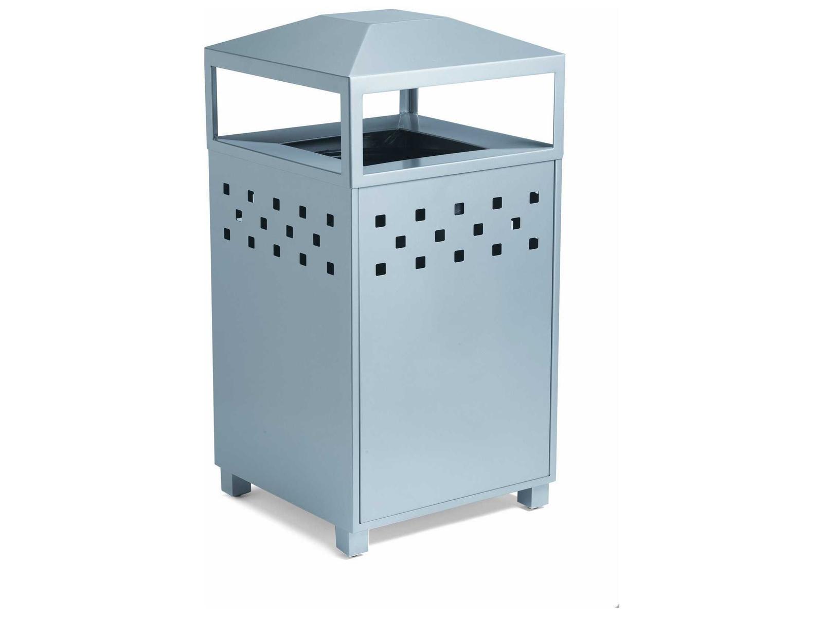 Tropitone Boulevard Aluminum Waste Receptacle