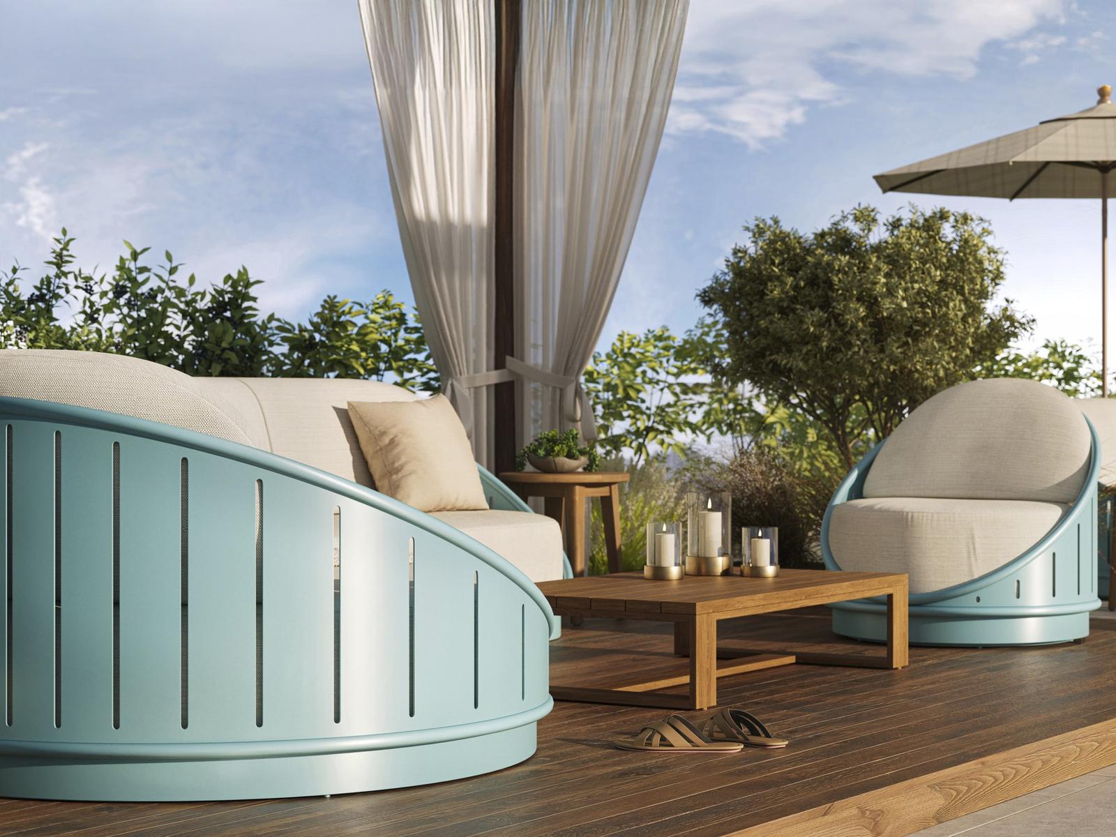 Tropitone Balboa Aluminum Cushion Lounge Set
