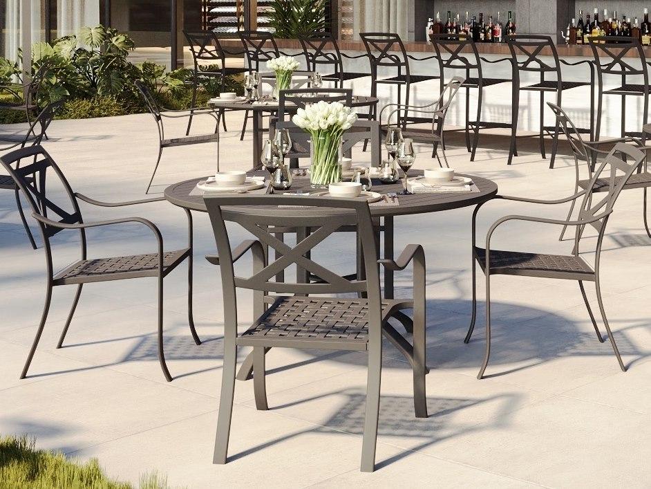 Tropitone Catalina Cast Aluminum Dining Set