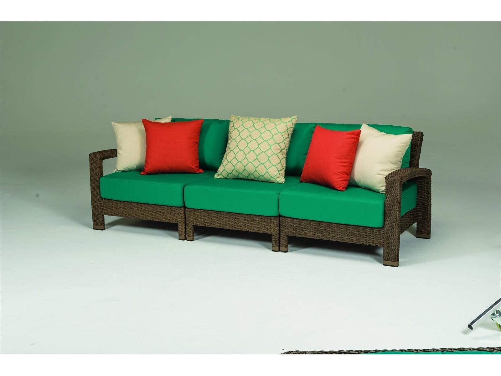 Tropitone Evo Woven Deep Seating Sectional Lounge Set