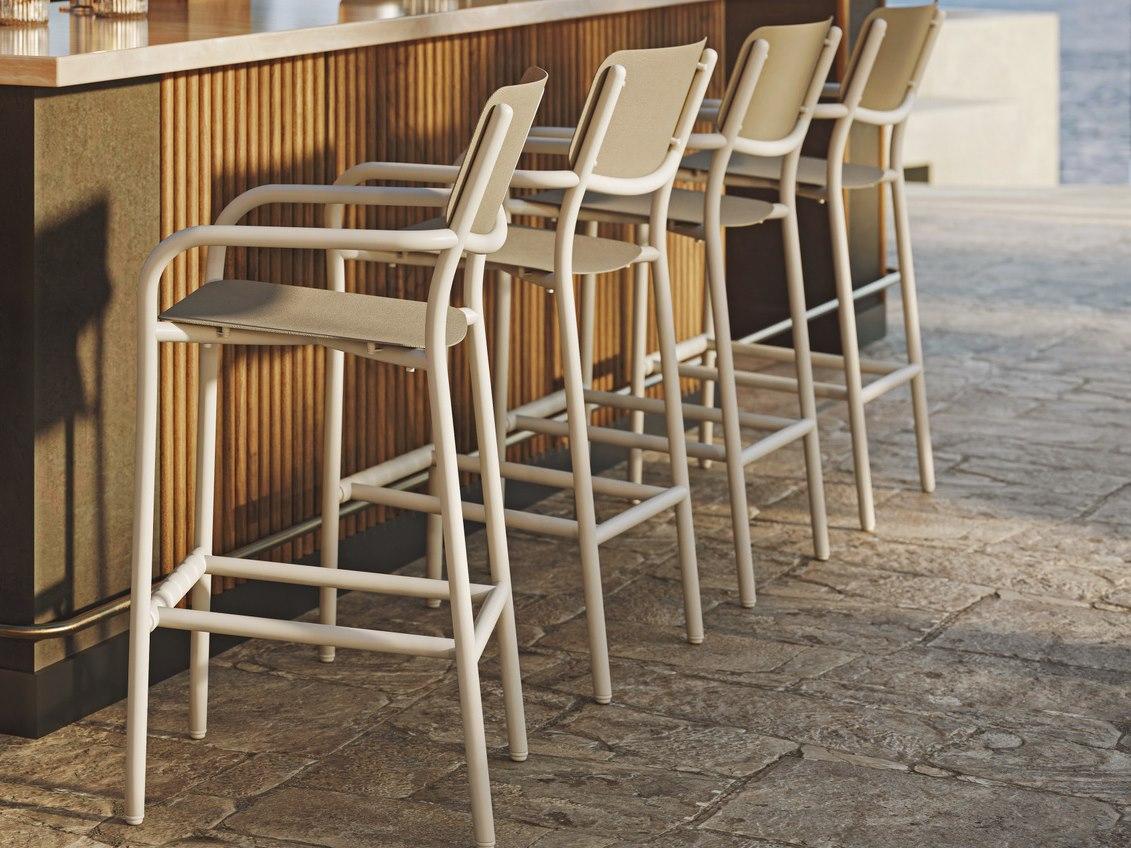 Tropitone Presto Aluminum Bar Stool Set