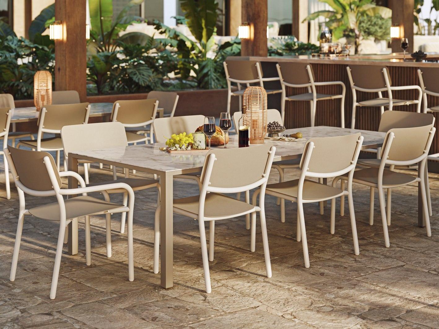 Tropitone Presto Aluminum Dining Set