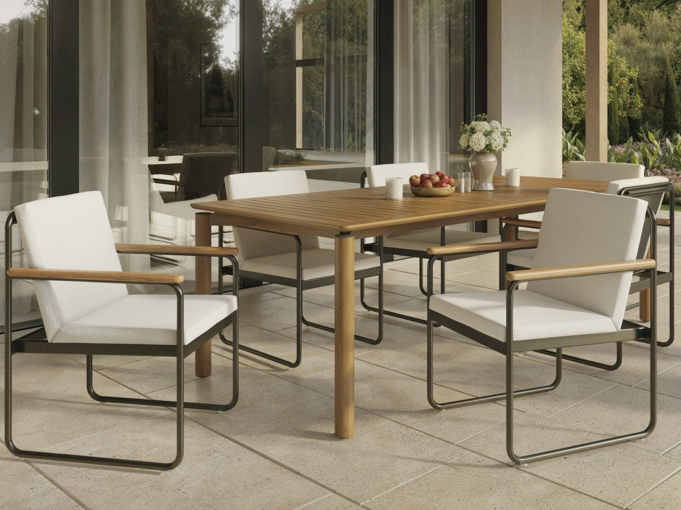 Tropitone Stratton Aluminum Dining Set