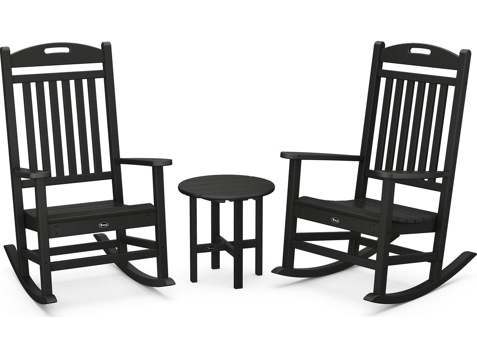 Trex® Outdoor Furniture™ Yacht Club Recycled Plastic 3 Piece Lounge Set