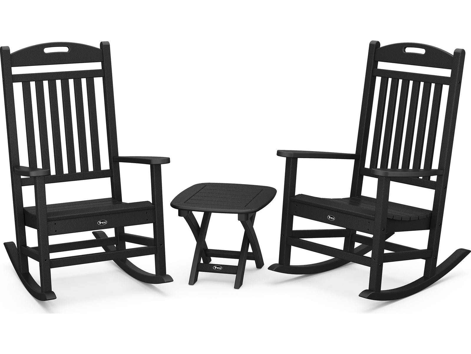 Trex® Outdoor Furniture™ Yacht Club Recycled Plastic 3 Piece Lounge Set