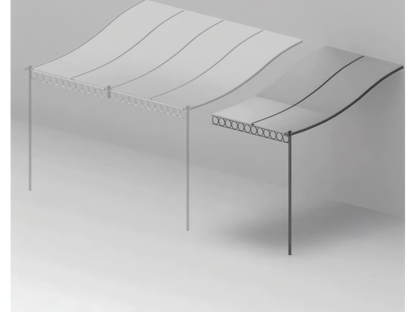 UnoPiu Tibisco Attached Pergola Extension Single