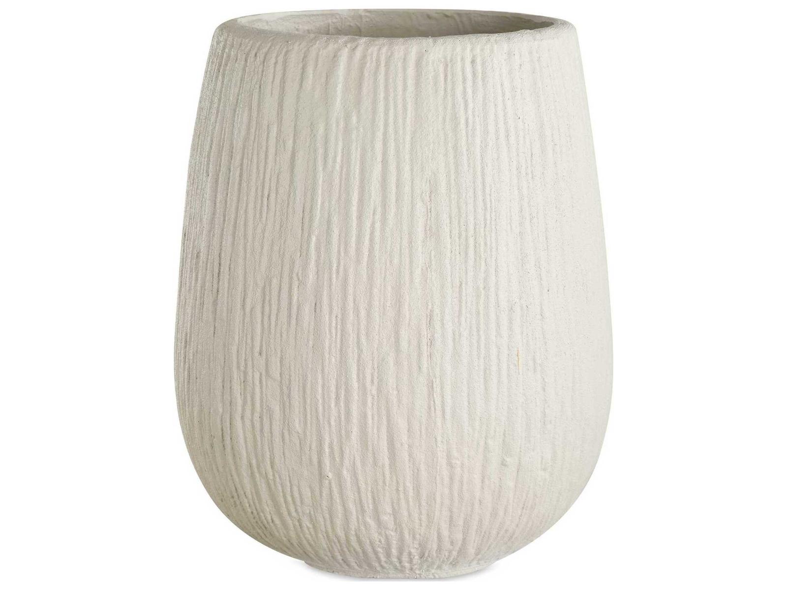Uttermost Outdoor Rustic Ridge Off-White Outdoor Planter