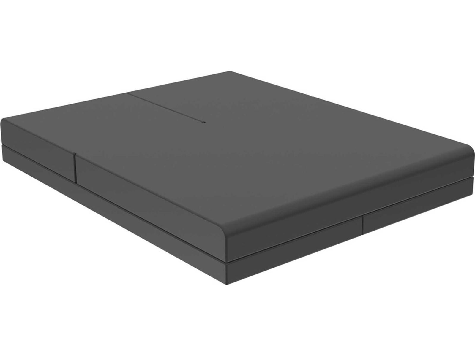 Vondom Outdoor Pixel Resin / Cushion Anthracite Daybed