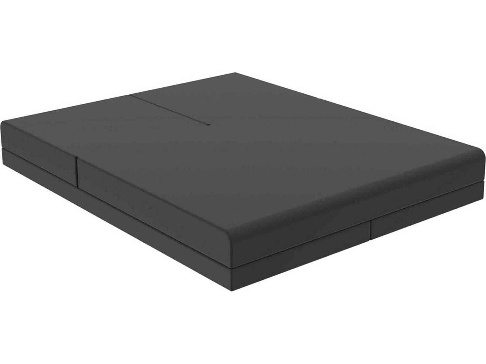 Vondom Outdoor Pixel Resin / Cushion Black Daybed