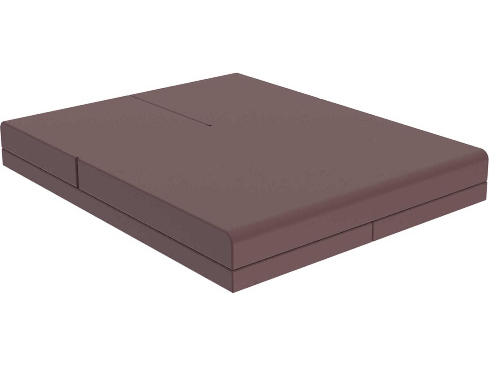 Vondom Outdoor Pixel Resin / Cushion Purjai Red Daybed