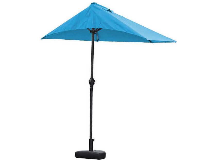 Whiteline Modern Living Outdoor Asher Blue Umbrella