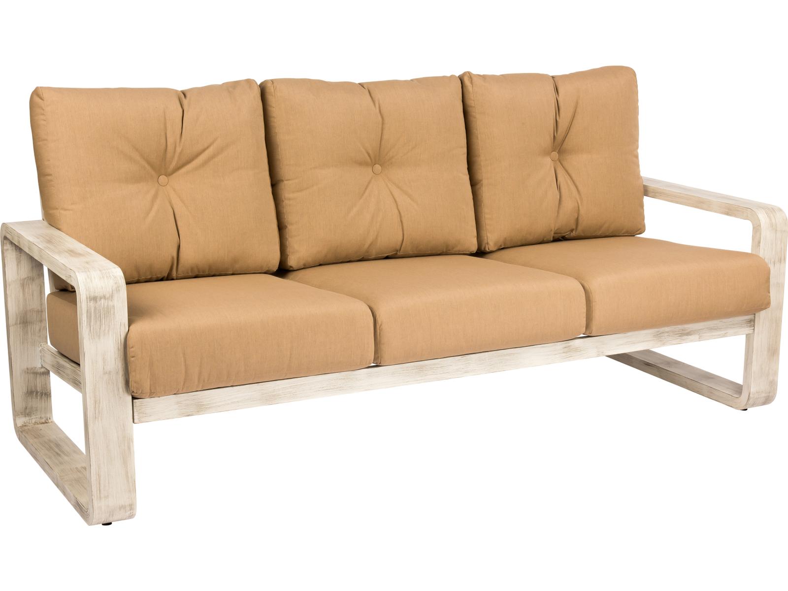 Woodard Vale Cushion Aluminum Outdoor Sofa