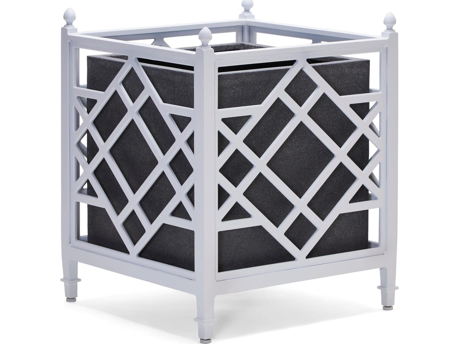 Woodard Alexa Hampton Tuoro Aluminum 24.75'' Square Planter