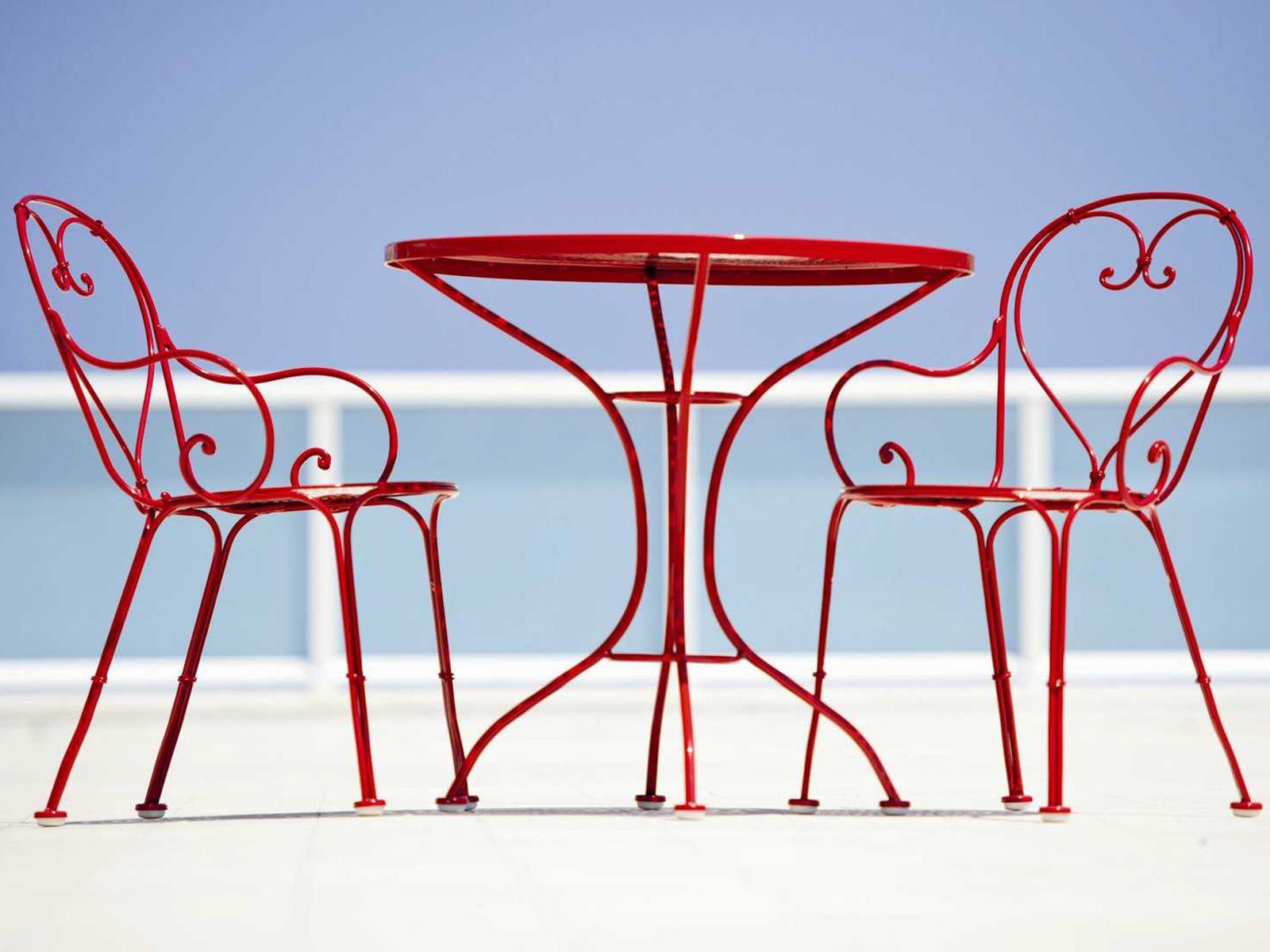 Woodard Parisienne Wrought Iron Bistro Set