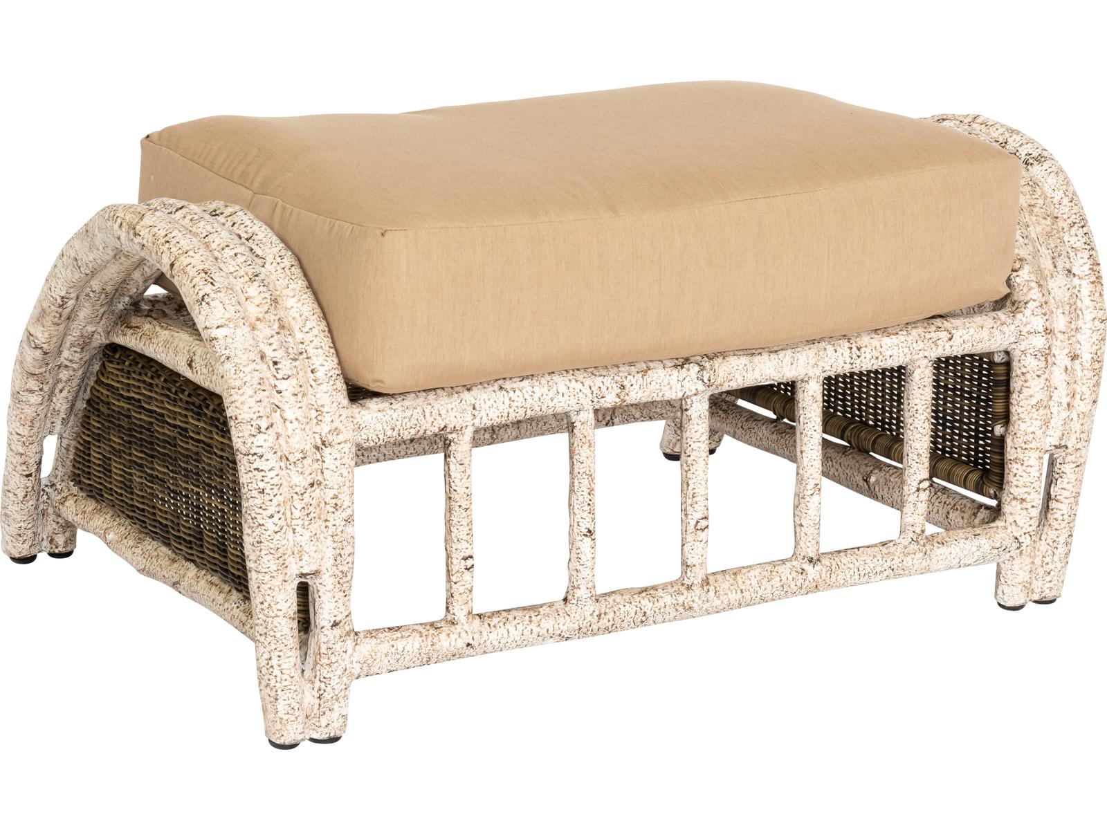 Woodard River Run Ottoman Replacement Cushions