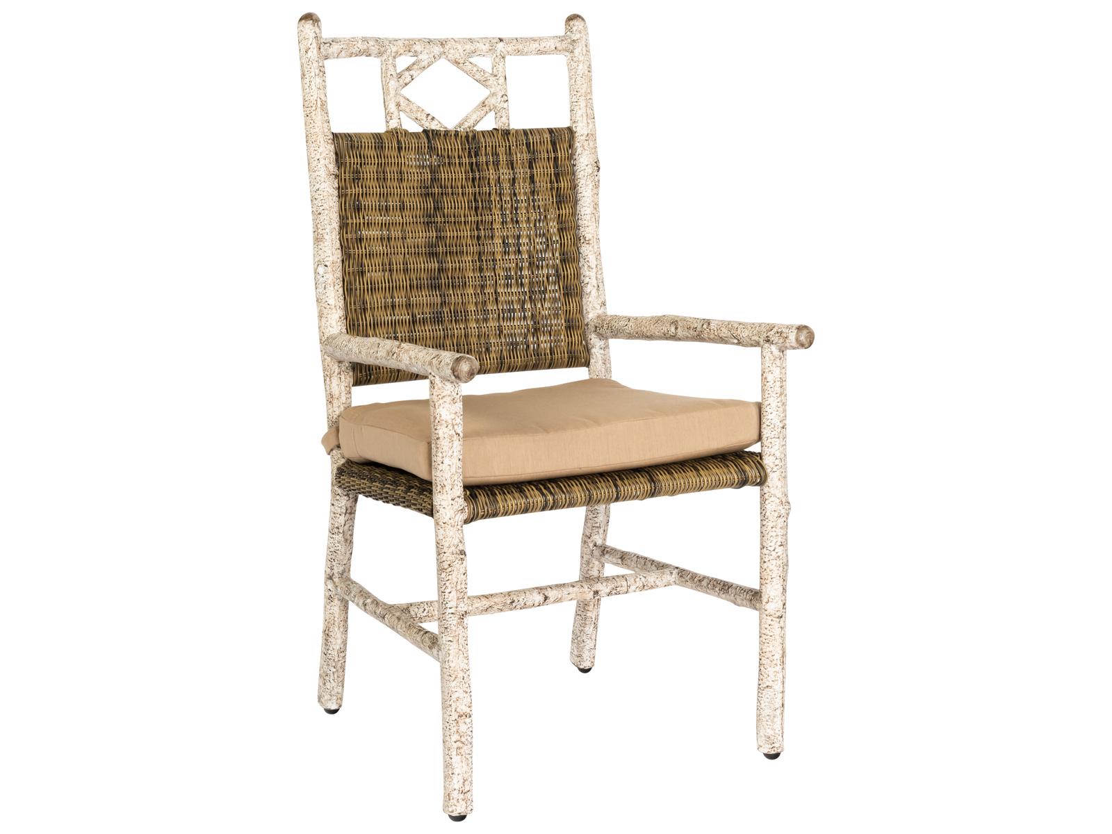Woodard River Run Dining Arm Chair Seat Replacement Cushions