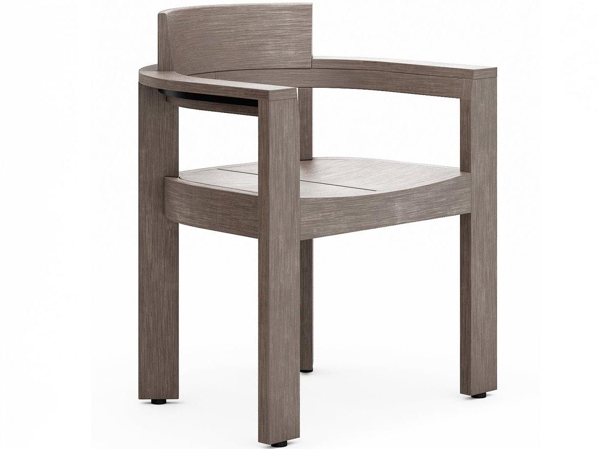 Woodard Beau NexTeak Dining Arm Chair
