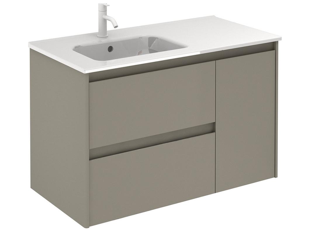 WS Bath Collections Ambra Matte Sand Vanity