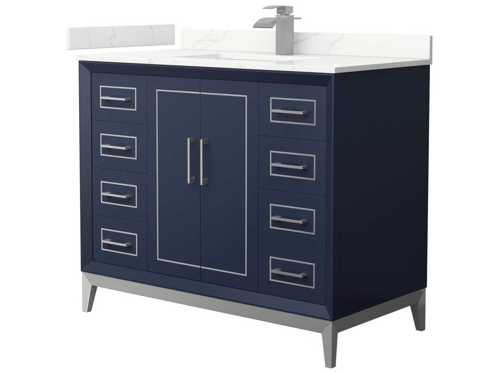 Wyndham Collection Marlena 42-Inch Single Basin Bathroom Vanity