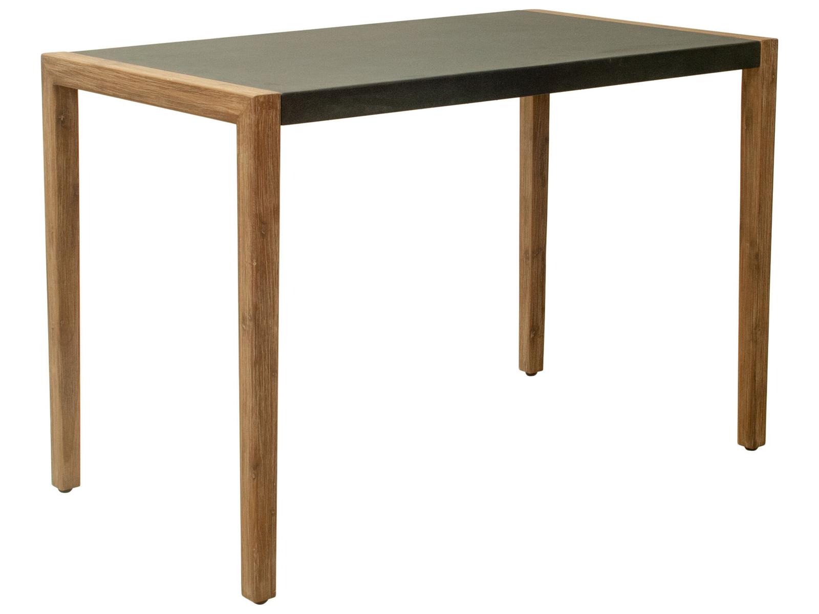 Zuo Outdoor Kata Gray Wood Rectangular Counter Table