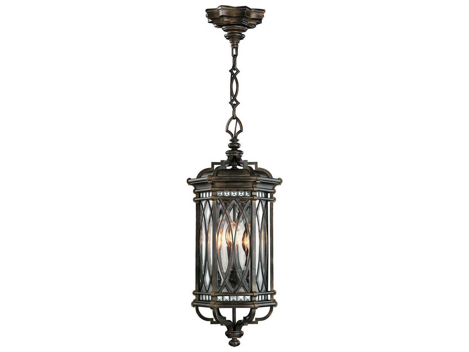 Fine Art Handcrafted Lighting Warwickshire 4 - Light Outdoor Hanging Light