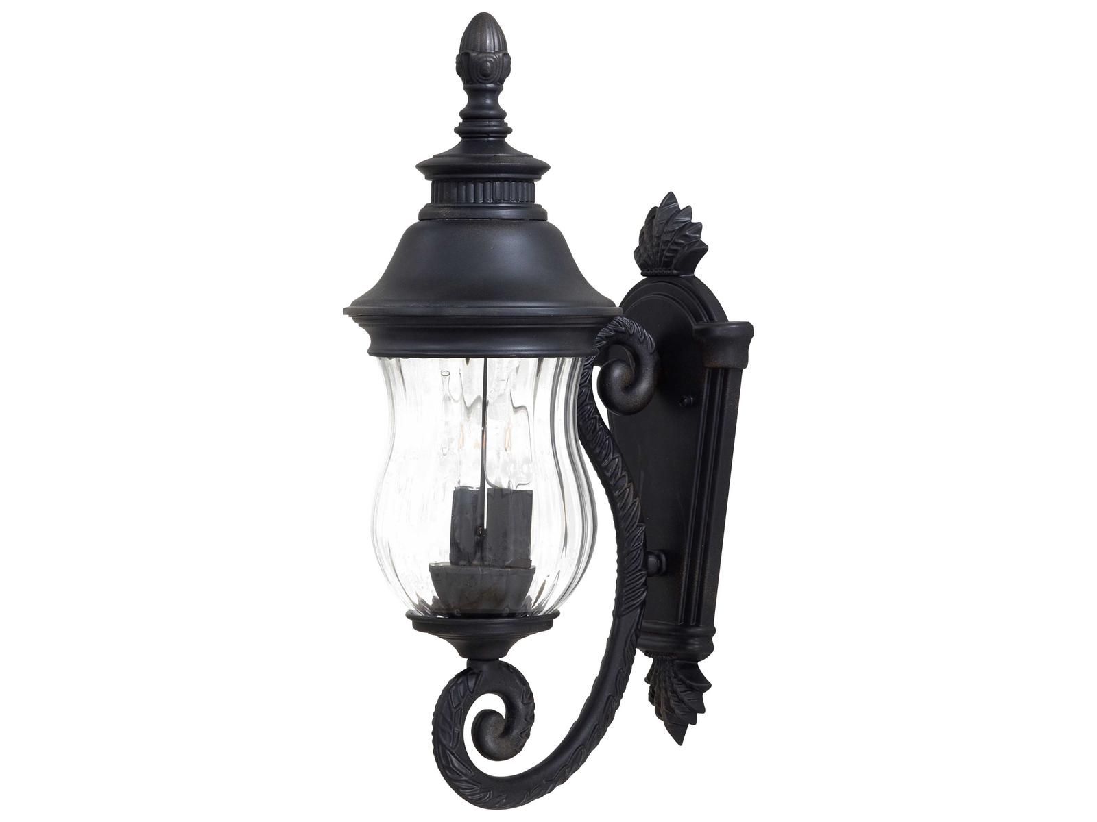 Minka Lavery Newport Glass Outdoor Wall Light