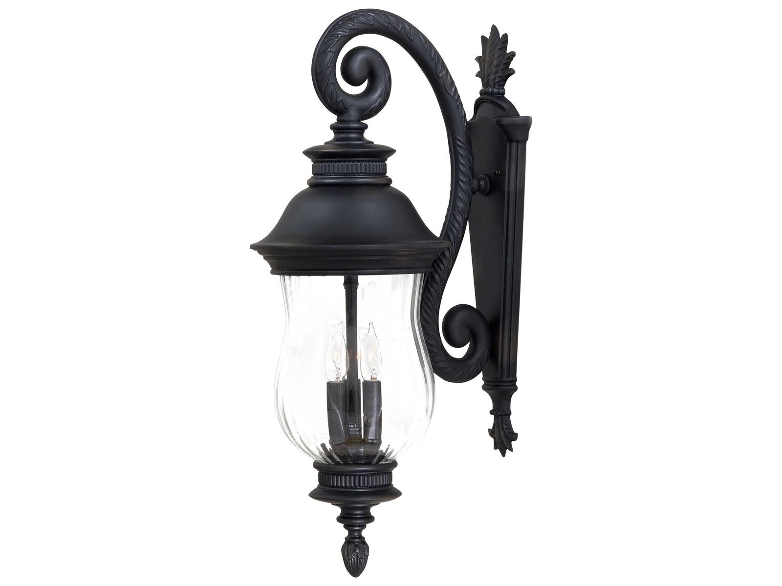 Minka Lavery Newport Glass Outdoor Wall Light