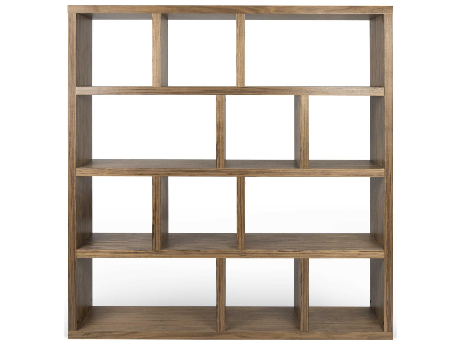 TemaHome Berlin Walnut Bookcase