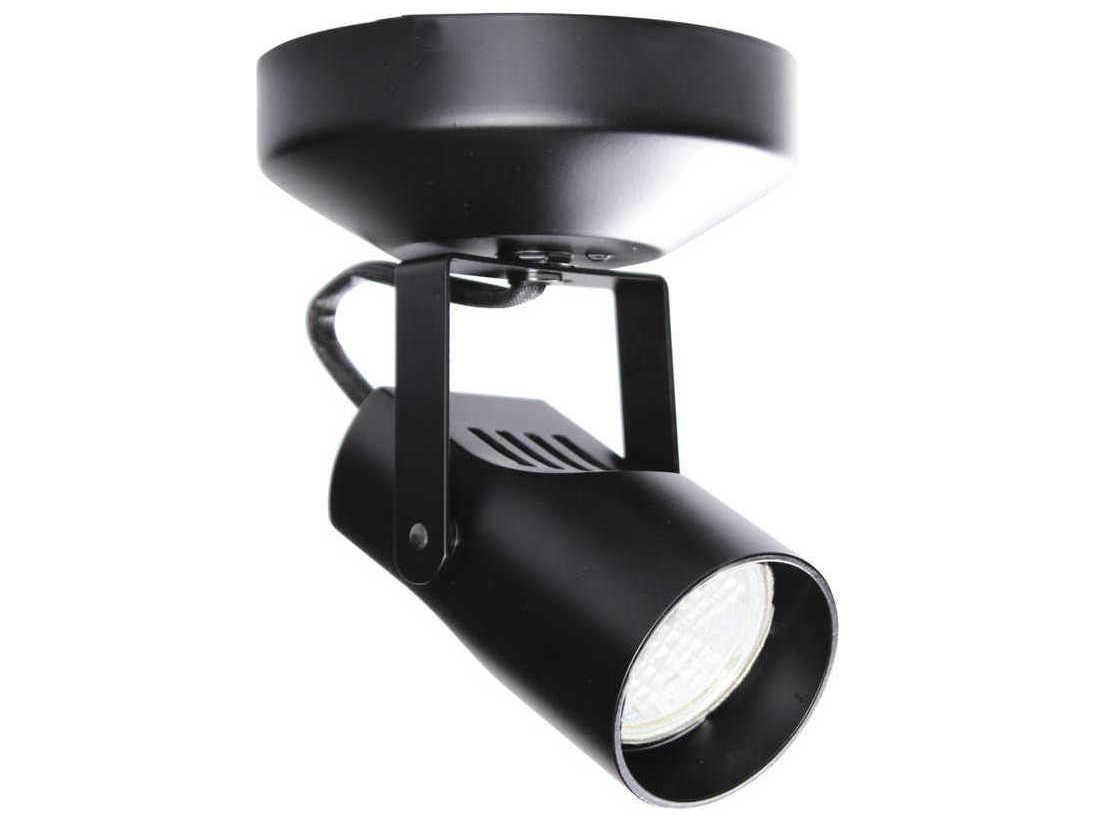WAC Lighting Spot Black LED Cylinder Light