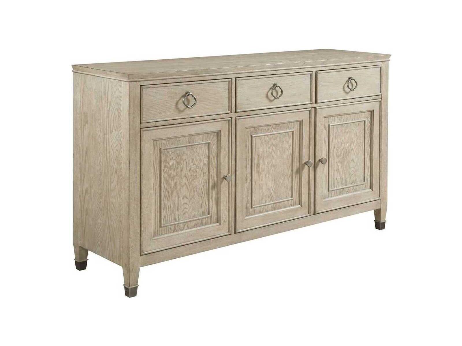American Drew Vista Meridien 60" Hardwood Oyster Sideboard