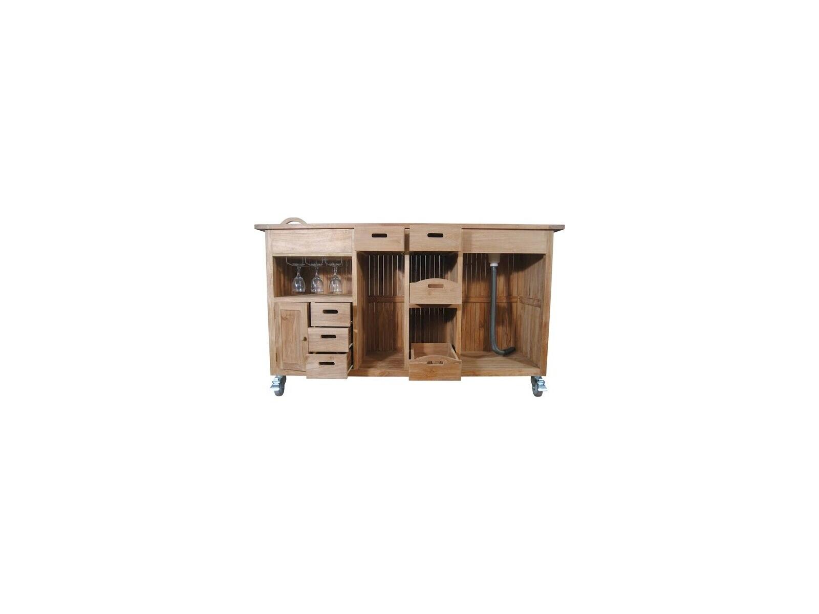 Anderson Teak Safari Bar Table