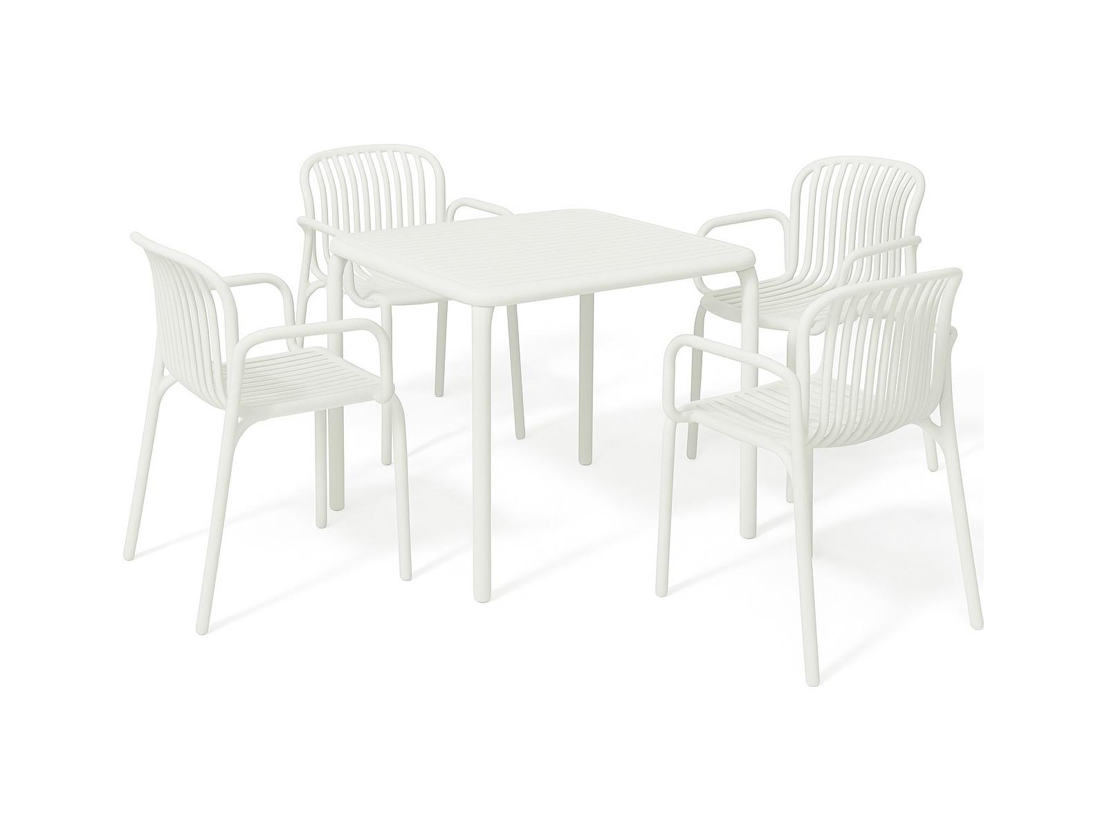 Alfresco Home Recycled Plastic Dining Set