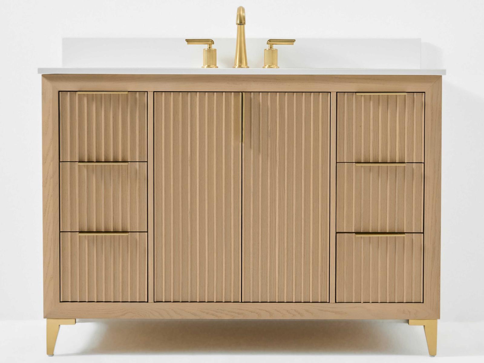 Ancerre Designs Turlington Oak 48" Vanity