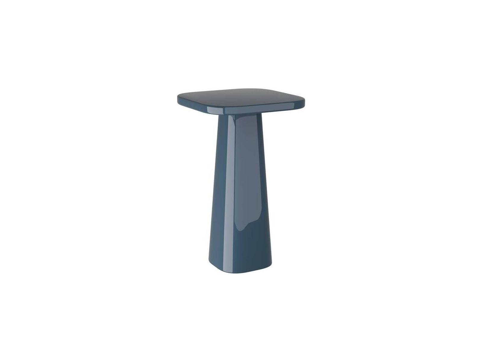 Arteriors Home Blythe Rectangular Fiberglass Navy End Table