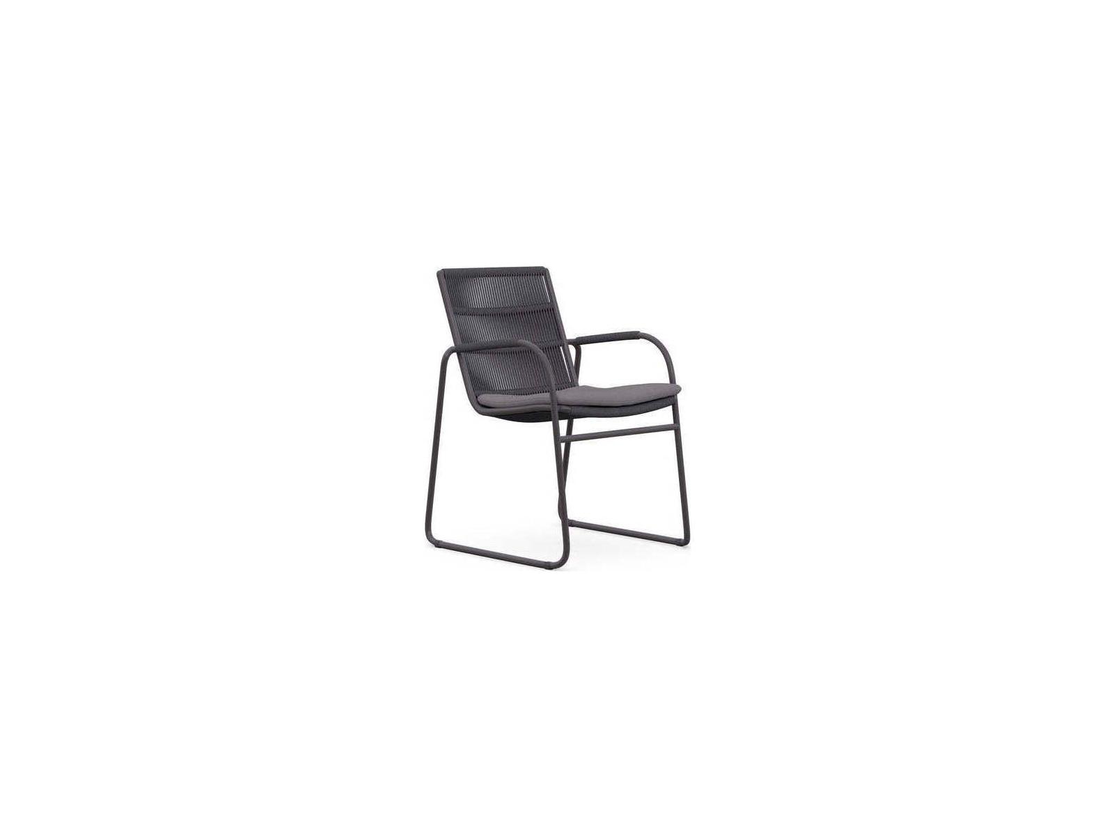 Azzurro Living Cebu Steel Rope Dining Chair Set of 4