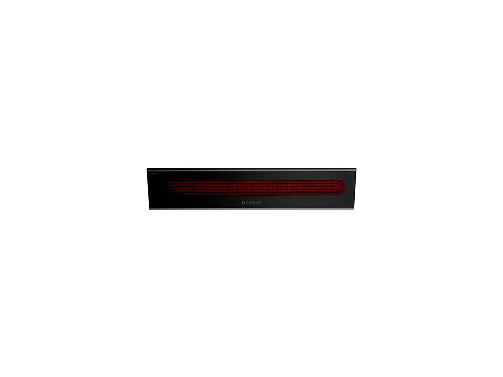 Bromic Heating Electric Platinum Smart Heat Black 3400 Watt Mounted Patio Heater