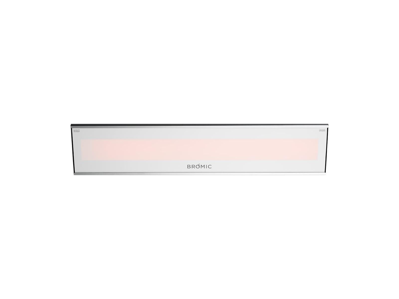 Bromic Heating Platinum Smart-Heat White 3400 Watts Electric Outdoor Heater