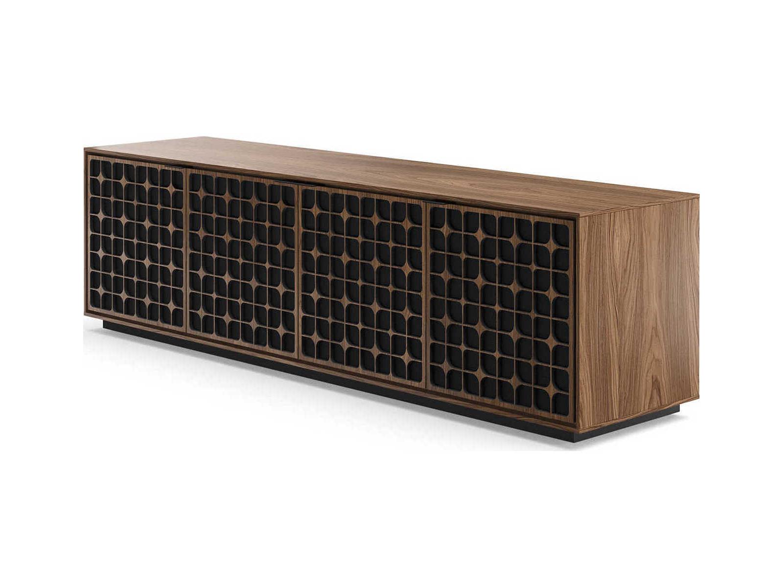 BDI Elements 82" Hardwood Natural Walnut Media Console