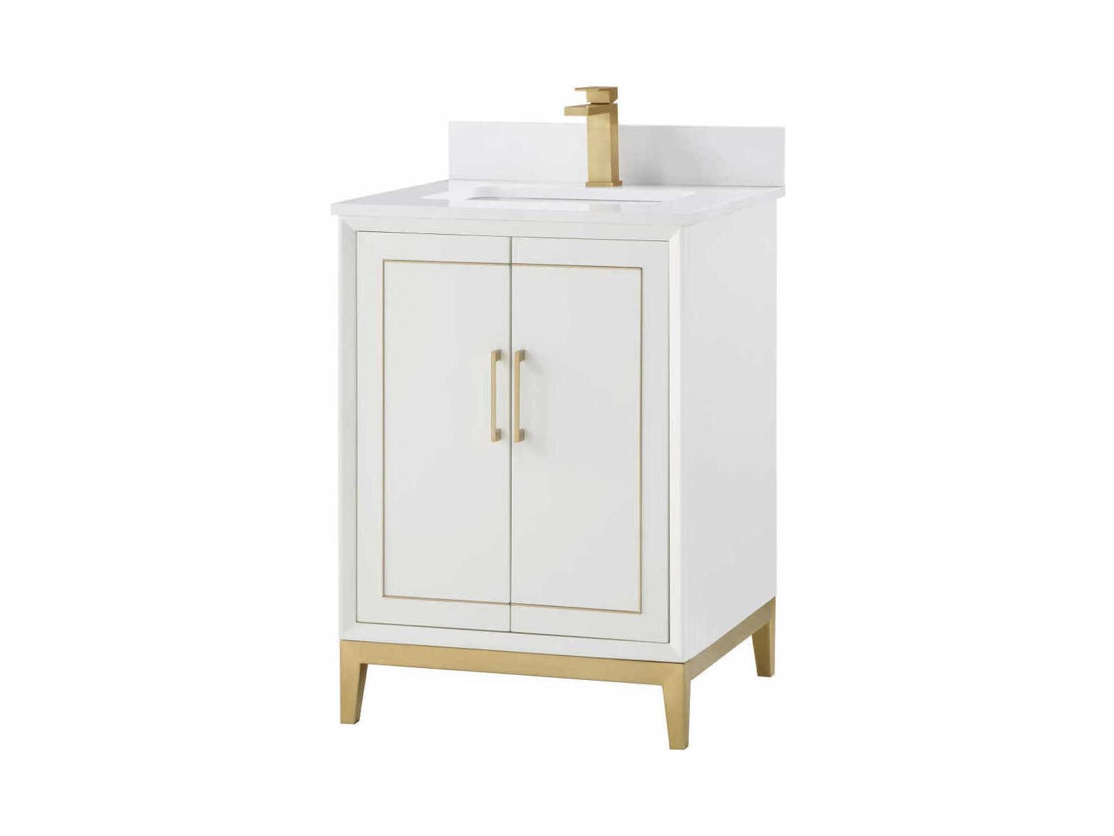 BEMMA Gracie 24" Satin White Vanity