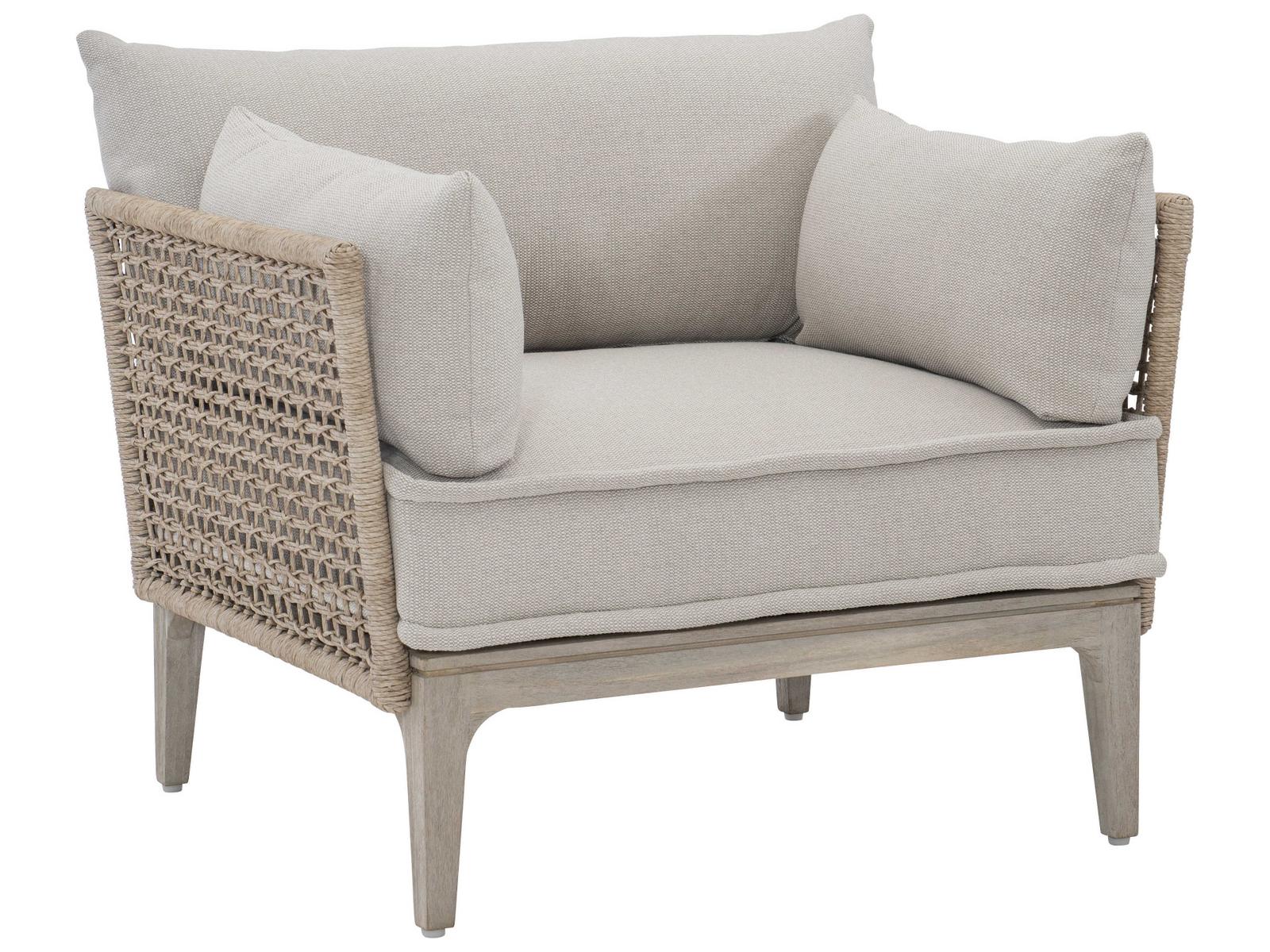 Bernhardt Exteriors Catalonia Rope Cushion Patio Lounge Chair