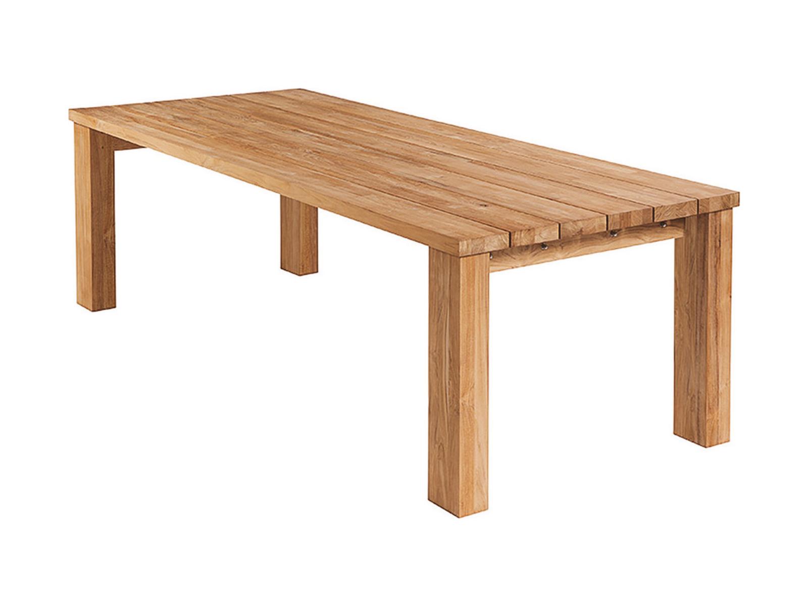 Barlow Tyrie Titan Dining Table Rustic Teak 94"W x 39"D x 30"H