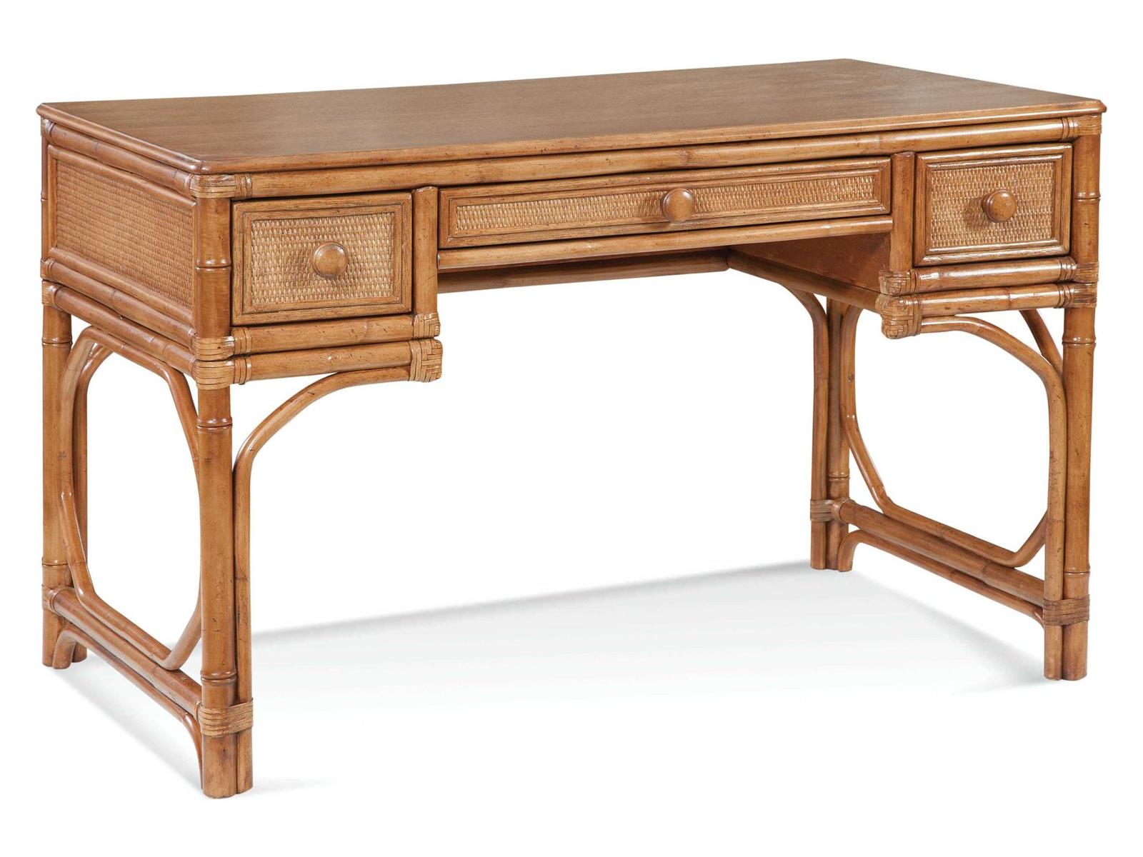 Braxton Culler Summer Retreat Brown Hardwood Secretary Desk